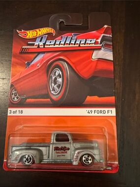 '49 Ford F1 Toy Truck - Silver Mattel